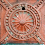 red ornate brick st.helena