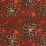 red burgundy dark floral patterned paper